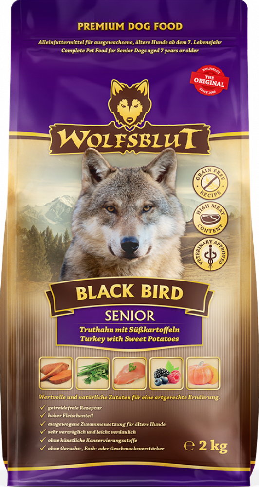 Wolfsblut senior black bird 2kg