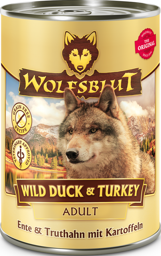 Wolfsblut adult wild duck&turkey 395gr