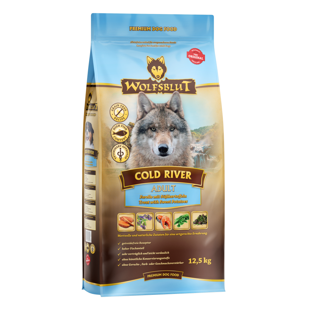 Wolfsblut adult cold river 12,5kg