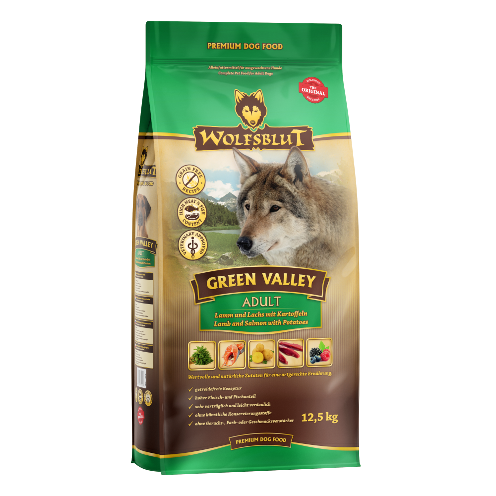 Wolfsblut adult green valley 12,5kg