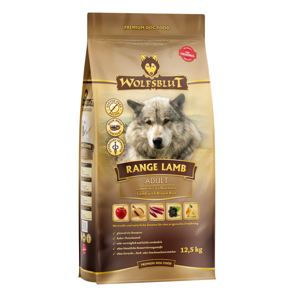 Wolfsblut adult range lamb 12,5kg