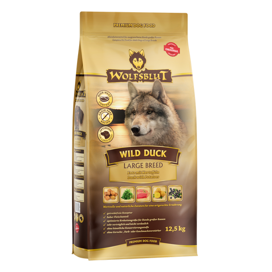 Wolfsblut adult wild duck large breed 12,5kg