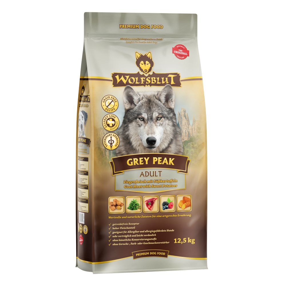 Wolfsblut adult grey peak 12,5kg
