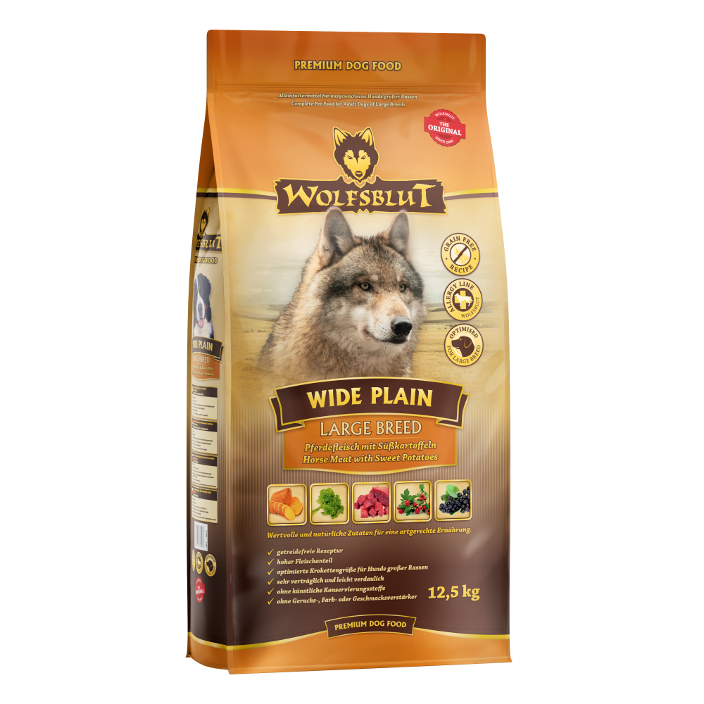 Wolfsblut adult wide plain large breed 12,5kg
