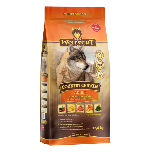 Wolfsblut adult country chicken 12,5kg