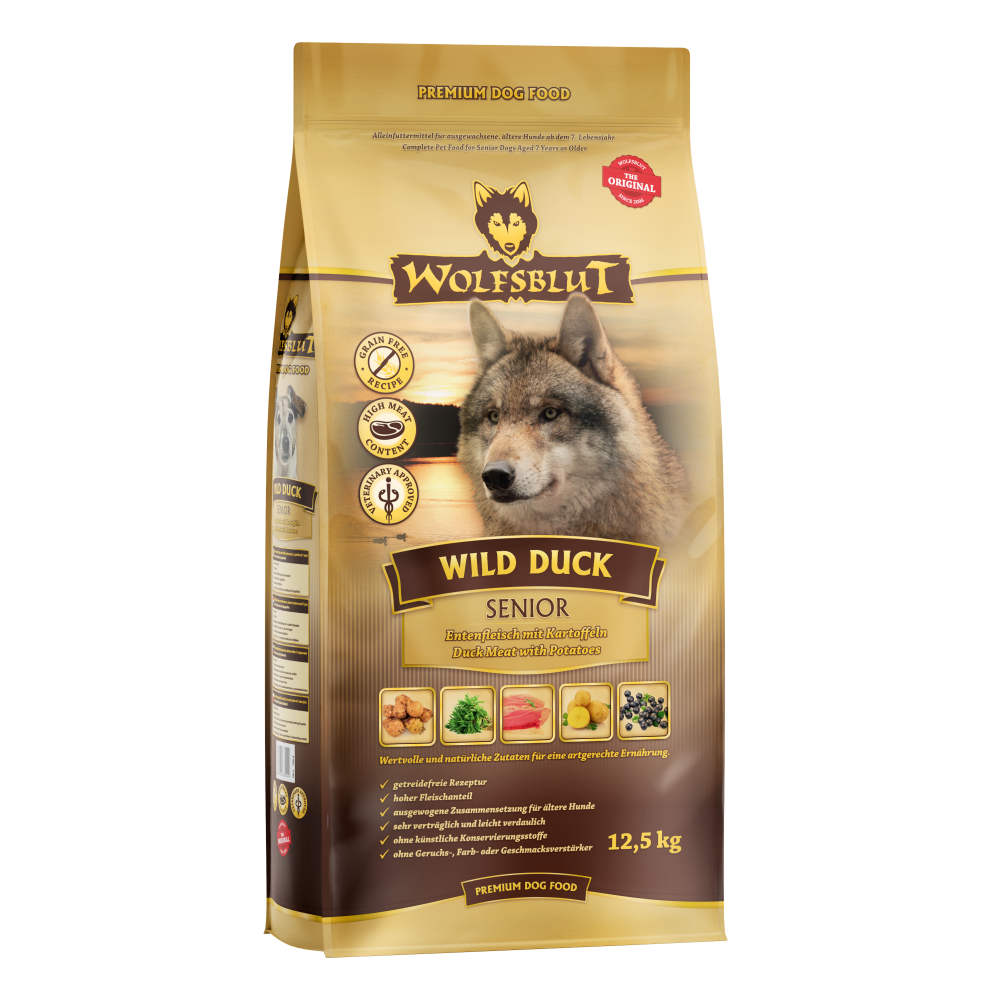 Wolfsblut senior wild duck 12,5kg