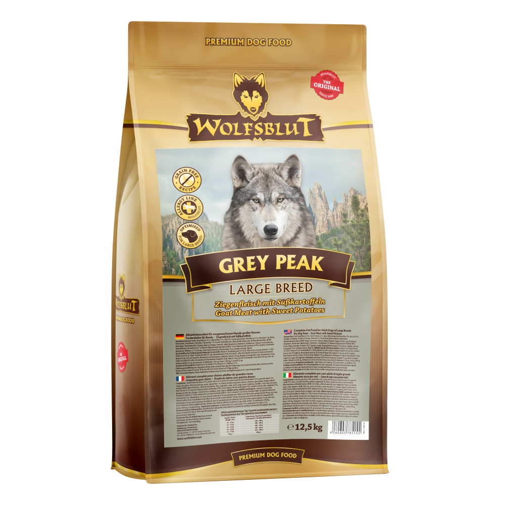 Wolfsblut adult grey peak large breed 12,5kg