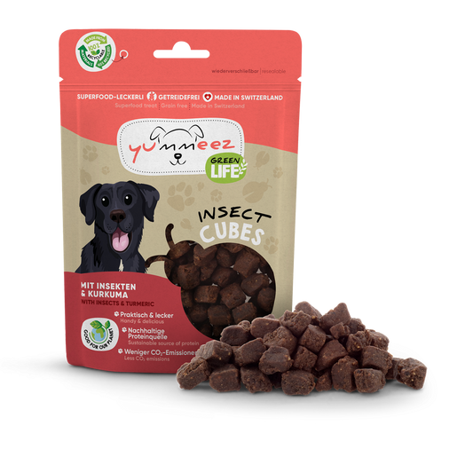 Yummeez green life cubes insecten 100gr