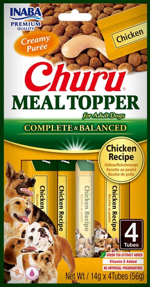 Inaba Churu meal topper dog chicken 4x14gr