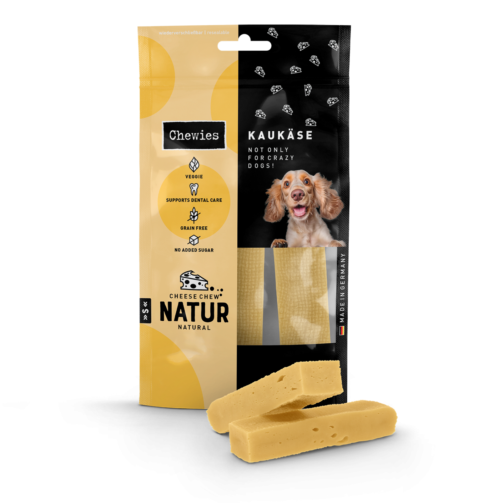 Chewies kaas sticks S 120gr