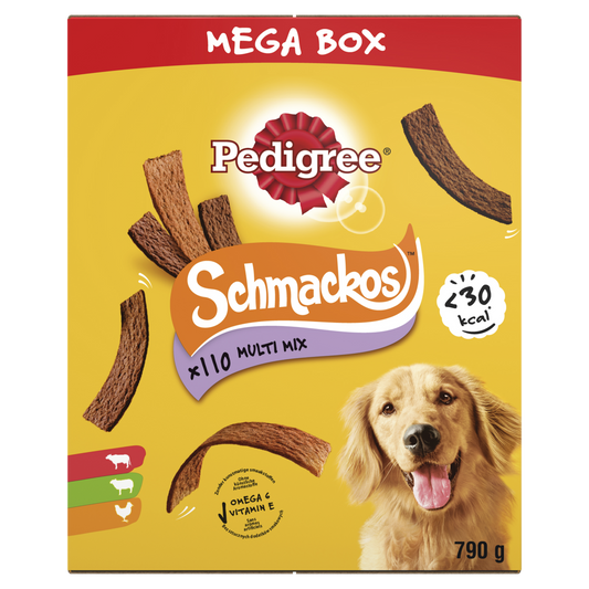 Pedigree schmackos megabox 790gr