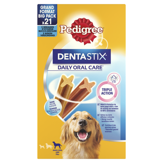 Pedigree dentastix maxi multipack 21-pack 810gr