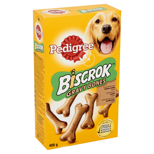 Pedigree biscrok gravy bones 400gr