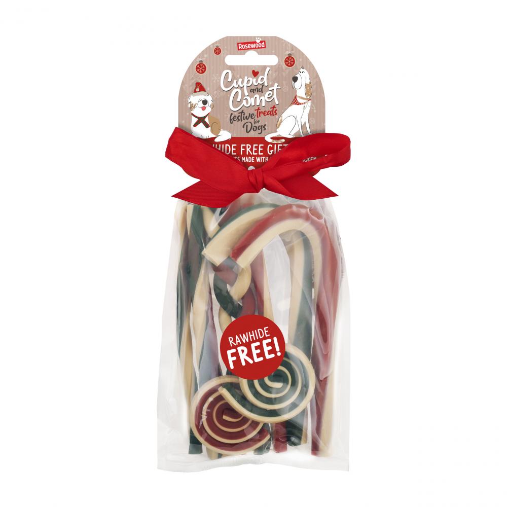 Rosewood Cupid&Comet hond kerstcadeauzak 280gr