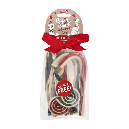Rosewood Cupid&Comet hond kerstcadeauzak 280gr