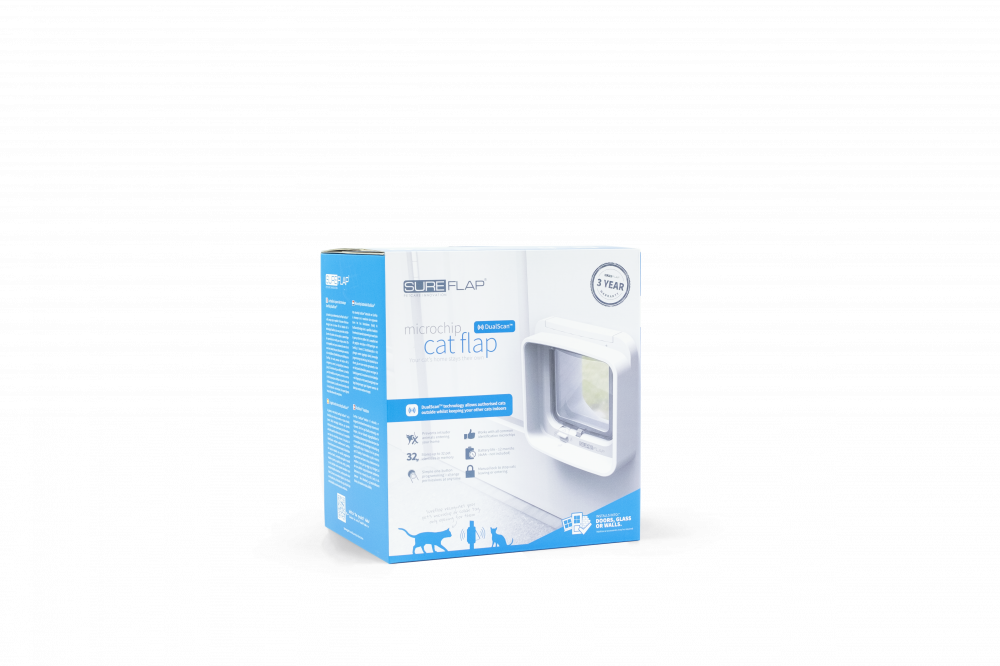 Sure Petcare SureFlap dualscan microchip kattenluik wit 1st