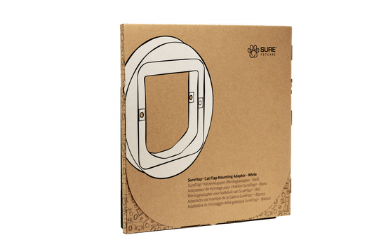 Sure Petcare SureFlap microchip kattenluik montageadapter wit 1st