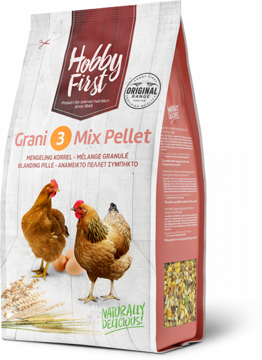 Hobby First Grani 3 mix+pellet 4kg