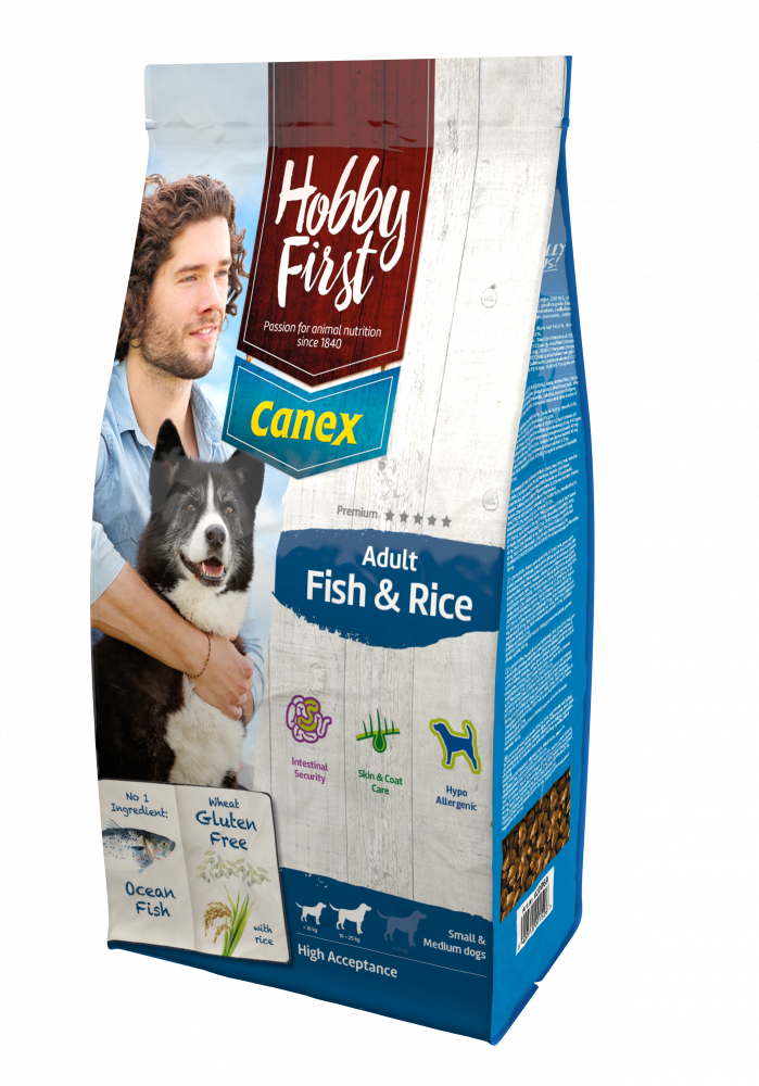 Hobby First Canex adult fish&rice 3kg