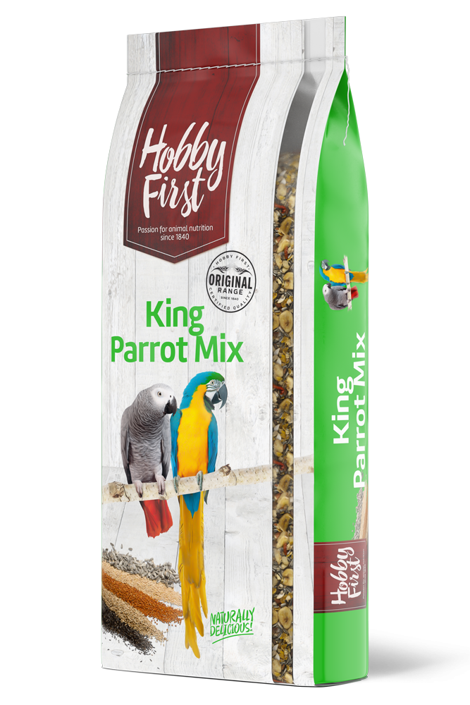 Hobby First King papegaaien met fruit 15kg
