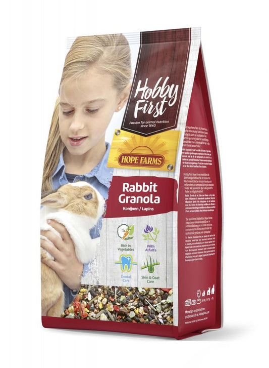 Hobby First HopeFarms granola rabbit 800gr