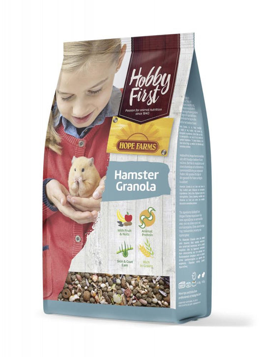 Hobby First HopeFarms granola hamster 800gr