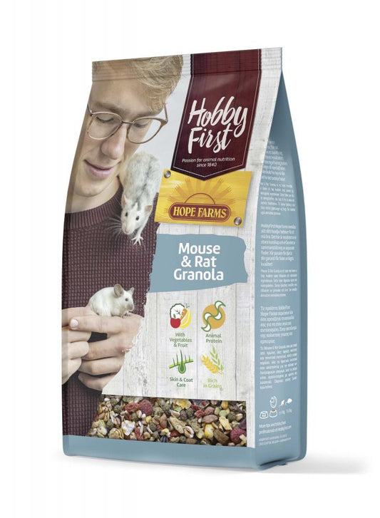 Hobby First HopeFarms granola mouse&rat 800gr