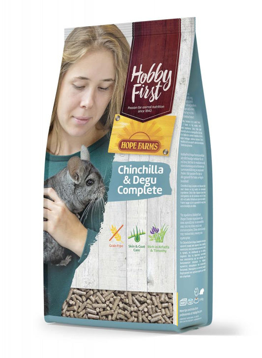 Hobby First HopeFarms complete chinchilla&degu 1,5kg