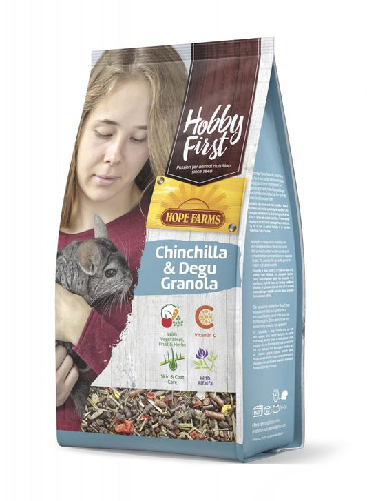 Hobby First HopeFarms granola chinchilla&degu 2kg
