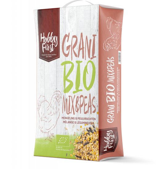 Hobby First Grani bio mix&peas 12,5kg