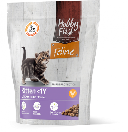 Hobby First Feline droog kitten <1y 800gr
