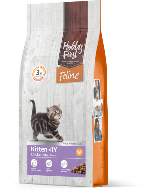 Hobby First Feline droog kitten <1y 1,5kg