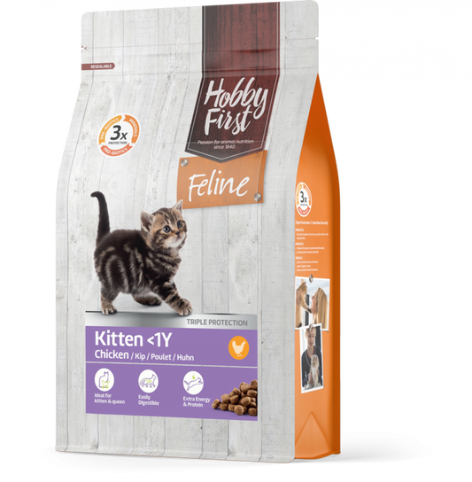 Hobby First Feline droog kitten <1y 4,5kg