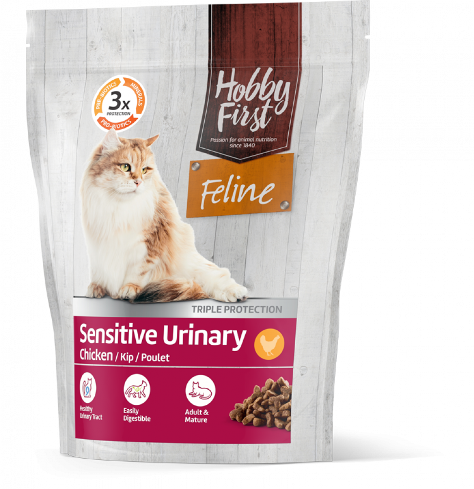Hobby First Feline droog sensitive urinary 800gr