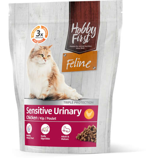 Hobby First Feline droog sensitive urinary 800gr