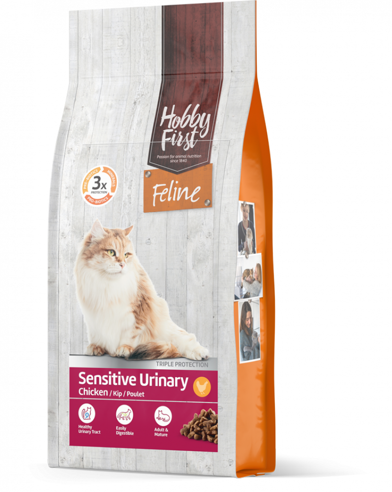 Hobby First Feline droog sensitive urinary 1,5kg