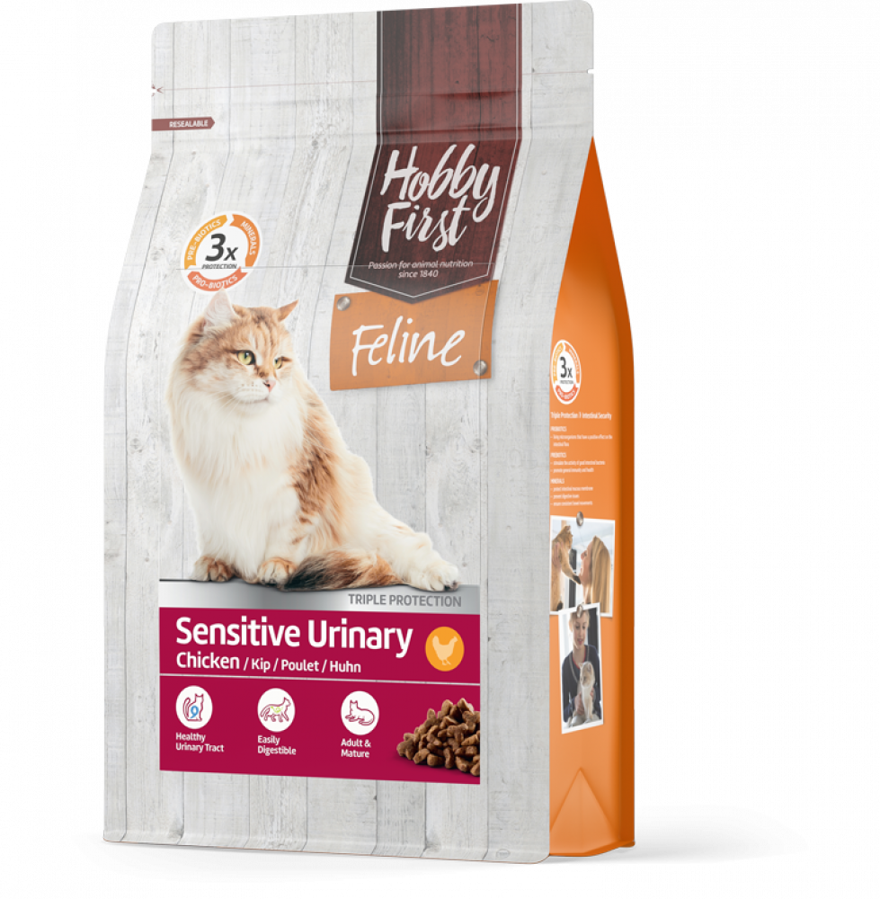 Hobby First Feline droog sensitive urinary 4,5kg