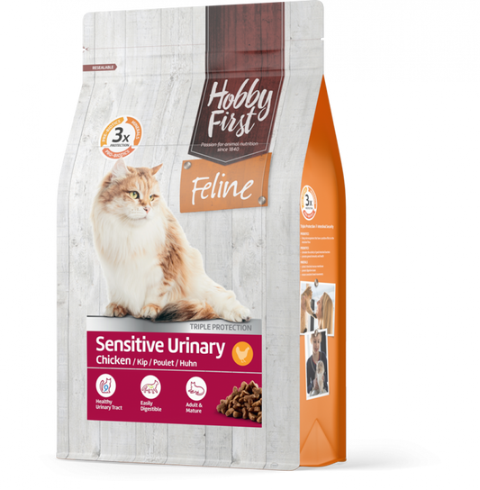 Hobby First Feline droog sensitive urinary 4,5kg