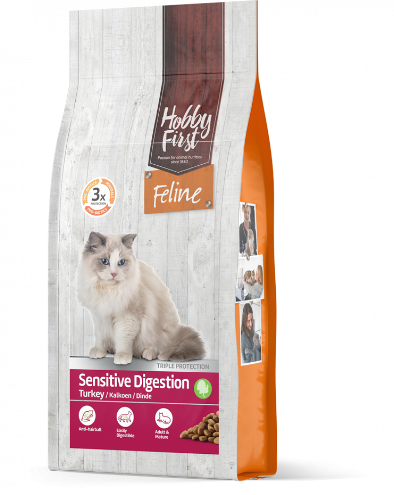 Hobby First Feline droog sensitive digestion 1,5kg