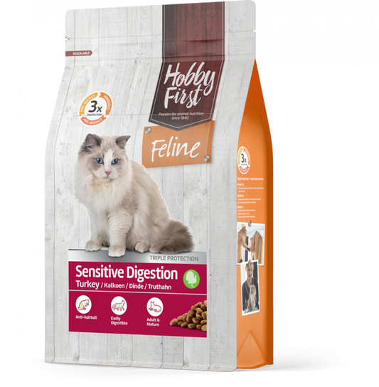 Hobby First Feline droog sensitive digestion 4,5kg