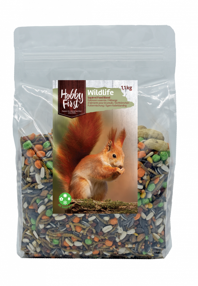Hobby First Wildlife squirrel food blend 1,1kg