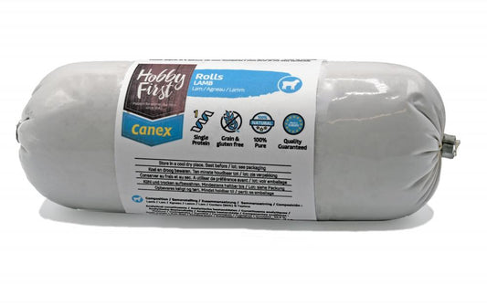 Hobby First Canex high protein roll lamb 400gr
