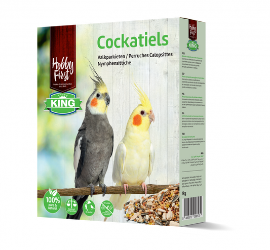 Hobby First King valkparkieten 1kg