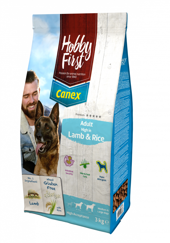 Hobby First Canex adult lamb&rice 3kg