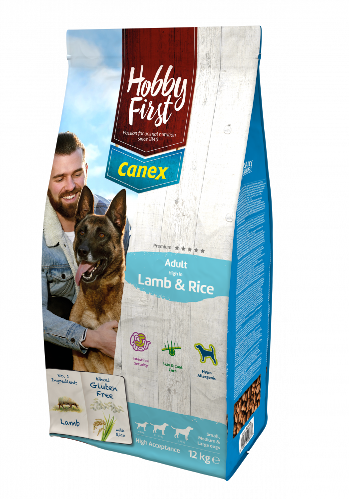 Hobby First Canex adult lamb&rice 12kg