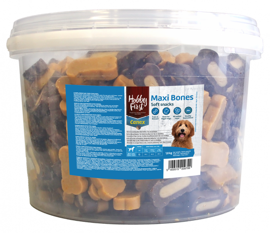 Hobby First Canex soft snacks maxi bones 1,8kg