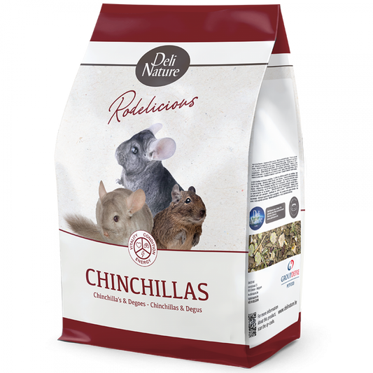 Deli Nature Rodelicious chinchilla's 2,5kg