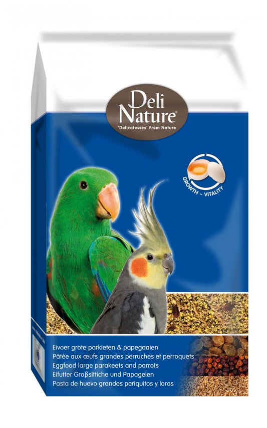 Deli Nature eivoer grote parkiet/papegaai 10kg