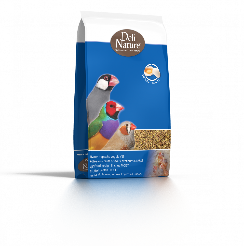 Deli Nature eivoer vet tropische vogels 10kg