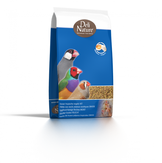 Deli Nature eivoer vet tropische vogels 10kg